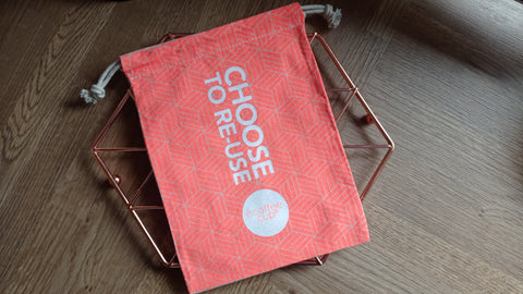 Ecoffee Drawstring Travel Bag