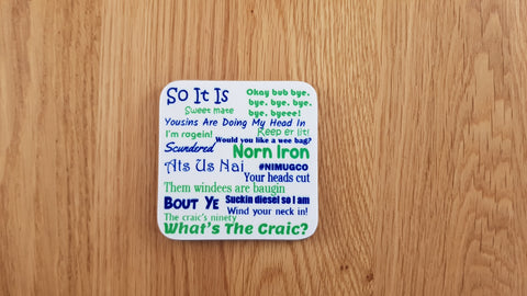 Norn Iron Lingo Coaster