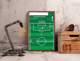 Iconic Goal Print: Armstrong v Spain