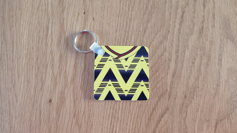 Arsenal Inspired 1991 Away Key Ring