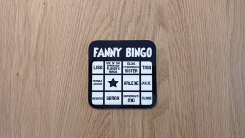 Sean Hegarty Fanny Bingo Coaster
