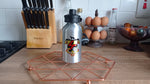 Lurgan Town Silver Bottle