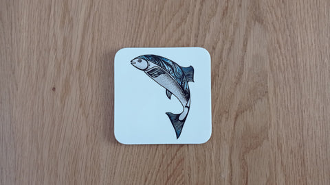 Salmon Of Knowledge Coaster