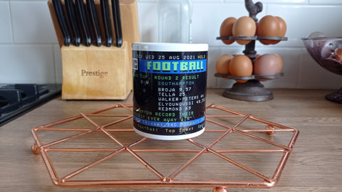 Newport 0-8 Southampton Ceefax Mug