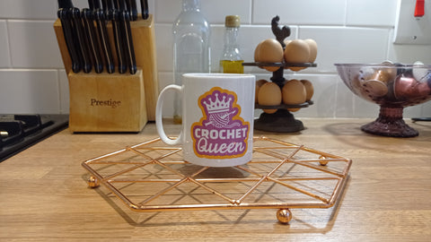 Crochet Queen Mug