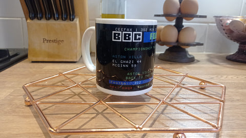 Aston Villa 2-1 Derby (Play Off Final 2019) Ceefax Mug