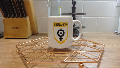 #HerGameToo White Mug