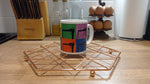 Pop Art Cranes Silhouette Mug