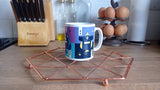 Tottenham Inspired Retro KitCards Mug