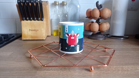 Arsenal Inspired Retro KitCards Mug