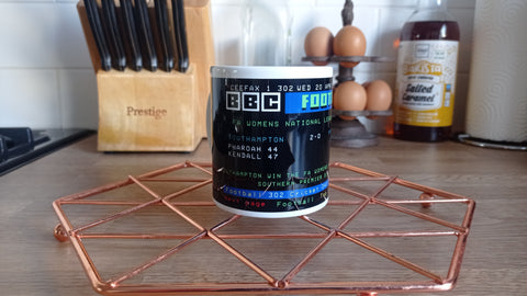 Southampton 2-0 Portsmouth Ceefax Mug