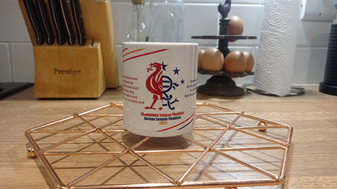 Liverpool & Rangers European Mug