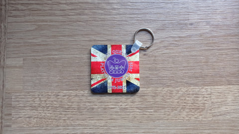 Platinum Jubilee Logo Key Ring