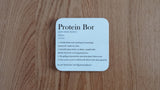 Protein Bor Coaster