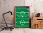 Iconic Goal Print: McAuley v Ukraine